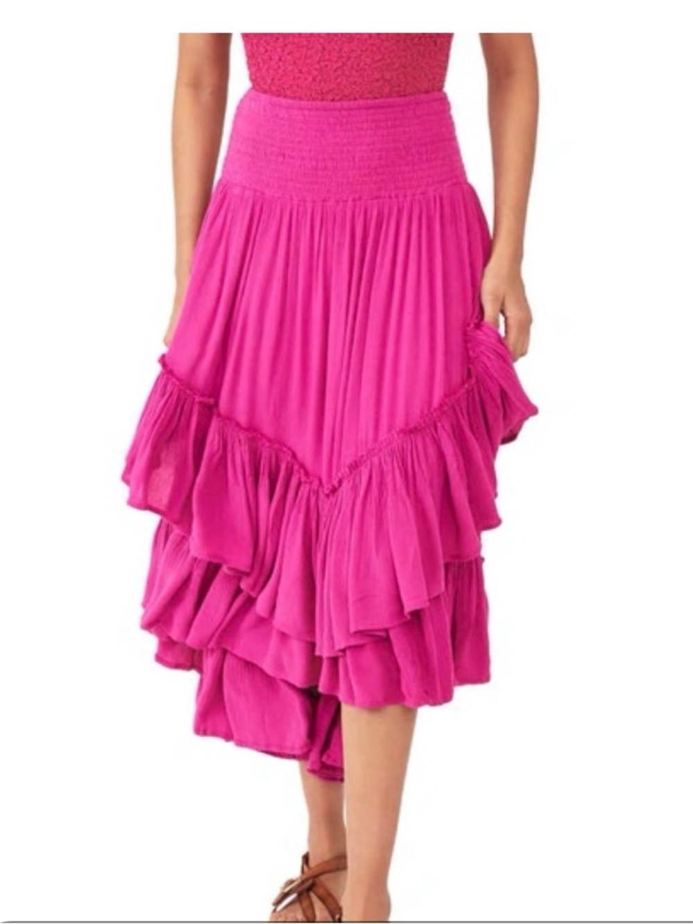 Free People Convertible Skirt , sz L